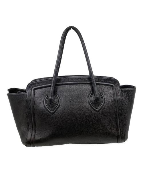 FURLA（フルラ）FURLA (フルラ) カレッジトート レザートートバッグ ブラックの古着・服飾アイテム