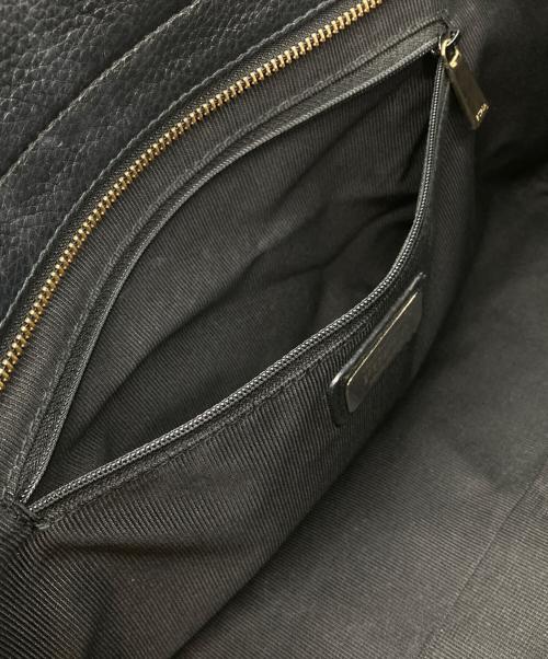 FURLA（フルラ）FURLA (フルラ) カレッジトート レザートートバッグ ブラックの古着・服飾アイテム