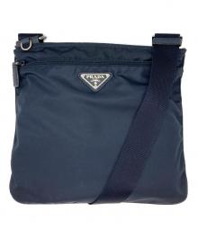 PRADA（プラダ）の古着「ナイロンショルダーバッグ」｜ネイビー