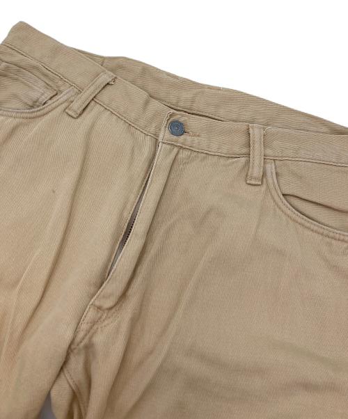 EVISU（エヴィス）EVISU (エヴィス) デニムパンツ ベージュ サイズ:36×34の古着・服飾アイテム