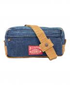 Uesウエス）の古着「デニムショルダーバッグ」｜インディゴ