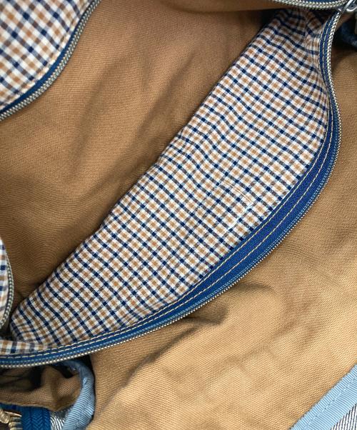 Ues（ウエス）UES (ウエス) デニムショルダーバッグ インディゴの古着・服飾アイテム