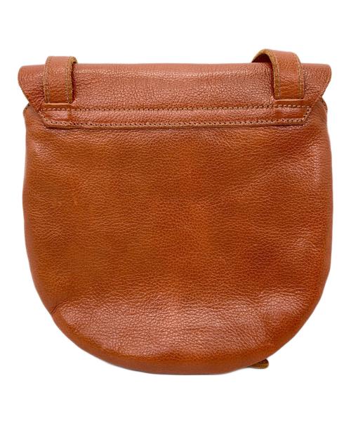 IL BISONTE（イル ビゾンテ）IL BISONTE (イル ビゾンテ) レザーショルダーバッグ ブラウンの古着・服飾アイテム