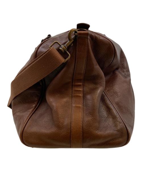 A.P.C.（アーペーセー）A.P.C. (アーペーセー) 2wayレザーボストンバッグ ブラウンの古着・服飾アイテム