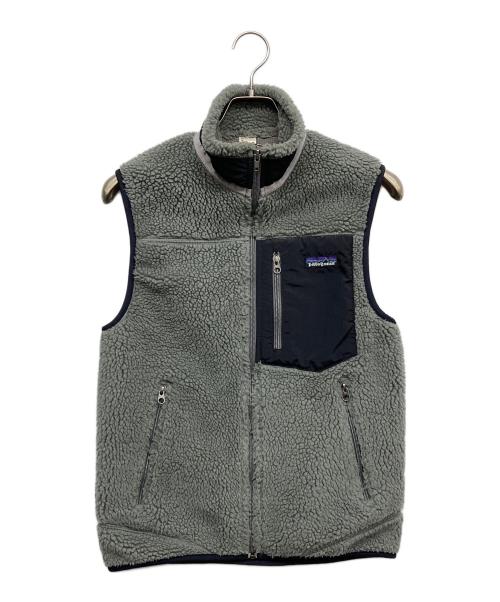 Patagonia（パタゴニア）Patagonia (パタゴニア) CLASSIC RETRO-X VEST グレー サイズ:XSの古着・服飾アイテム