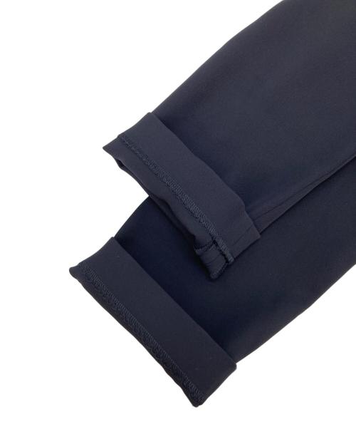 yangany（ヤンガニー）yangany (ヤンガニー) クルーネック7分袖ブラウス ネイビー サイズ:38の古着・服飾アイテム