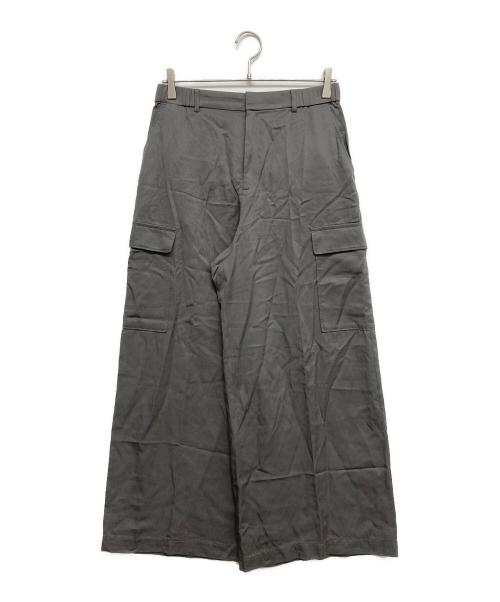 自由区（ジユウク）自由区 (ジユウク) テンセルツィルカーゴ パンツ オリーブ サイズ:40の古着・服飾アイテム