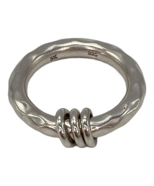Ron Herman（ロンハーマン）Ron Herman (ロンハーマン) Spinelli Kilcollin (スピネッリ キルコリーン) Hammerd Ring リング シルバー サイズ:12号の古着・服飾アイテム