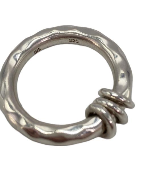 Ron Herman（ロンハーマン）Ron Herman (ロンハーマン) Spinelli Kilcollin (スピネッリ キルコリーン) Hammerd Ring リング シルバー サイズ:12号の古着・服飾アイテム