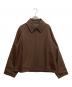 RHYTHR（リズル）の古着「ジップアップジャケット」｜ブラウン