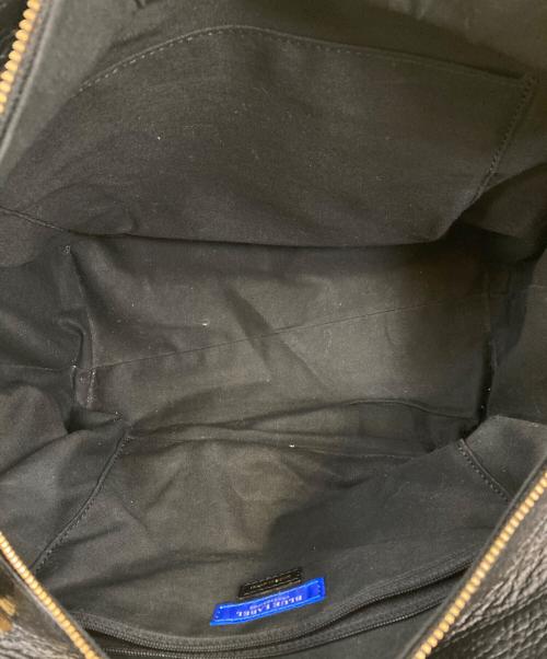 BLUE LABEL CRESTBRIDGE（ブルーレーベルクレストブリッジ）BLUE LABEL CRESTBRIDGE (ブルーレーベルクレストブリッジ) レザートートバッグ レッドの古着・服飾アイテム