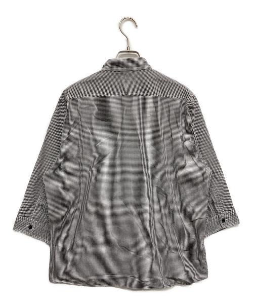 BURBERRY BLACK LABEL（バーバリーブラックレーベル）BURBERRY BLACK LABEL (バーバリーブラックレーベル) ボタンダウンシャツ ブラック サイズ:size4の古着・服飾アイテム