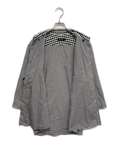 BURBERRY BLACK LABEL（バーバリーブラックレーベル）BURBERRY BLACK LABEL (バーバリーブラックレーベル) ボタンダウンシャツ ブラック サイズ:size4の古着・服飾アイテム