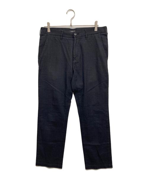 BURBERRY BLACK LABEL（バーバリーブラックレーベル）BURBERRY BLACK LABEL (バーバリーブラックレーベル) チェックパンツ ブラック サイズ:79の古着・服飾アイテム
