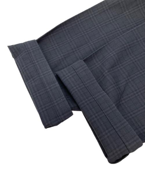 BURBERRY BLACK LABEL（バーバリーブラックレーベル）BURBERRY BLACK LABEL (バーバリーブラックレーベル) チェックパンツ ブラック サイズ:79の古着・服飾アイテム