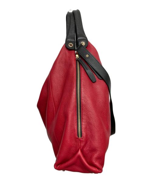 FURLA（フルラ）FURLA (フルラ) エリザベス 2wayレザートートバッグ レッドの古着・服飾アイテム