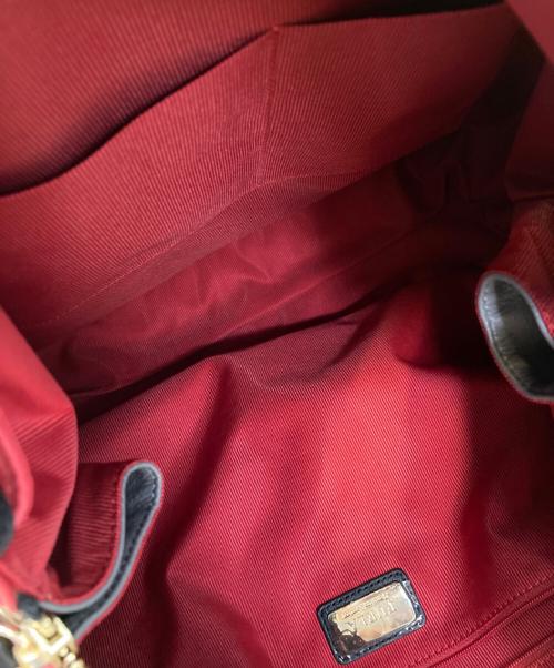 FURLA（フルラ）FURLA (フルラ) エリザベス 2wayレザートートバッグ レッドの古着・服飾アイテム