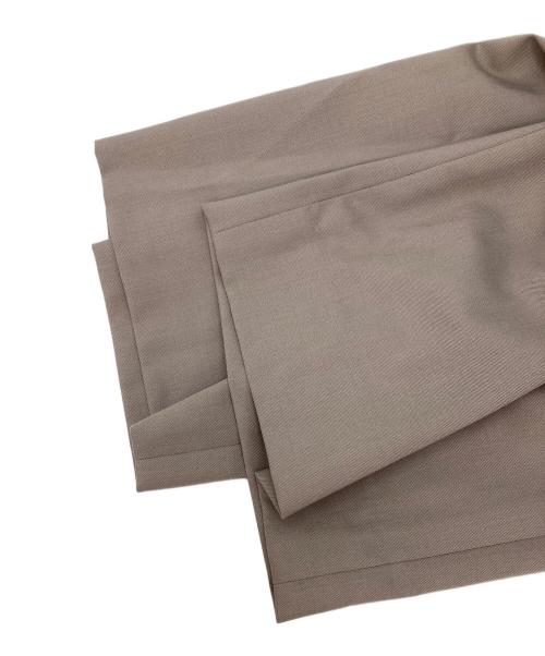 PUBLIC TOKYO（パブリックトウキョウ）PUBLIC TOKYO (パブリックトウキョウ) ウール混パンツ ベージュ サイズ:2の古着・服飾アイテム