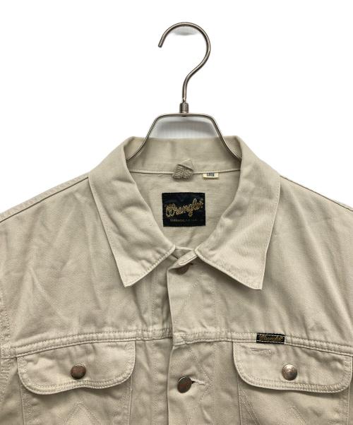 Wrangler（ラングラー）Wrangler (ラングラー) Western Jacket ベージュ サイズ:LARGEの古着・服飾アイテム