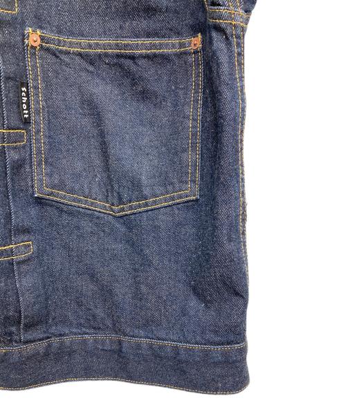 Schott（ショット）Schott (ショット) 1st DENIM JACKET デニムトラッカージャケット インディゴ サイズ:Mの古着・服飾アイテム
