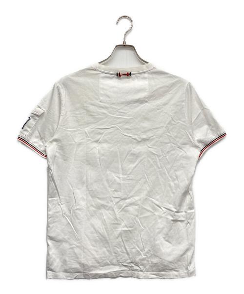 MONCLER（モンクレール）MONCLER (モンクレール) MAGLIA T-SHIRT ホワイト サイズ:無しの古着・服飾アイテム