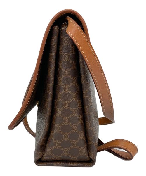 CELINE（セリーヌ）CELINE (セリーヌ) マガタム柄ショルダーバッグ ブラウンの古着・服飾アイテム