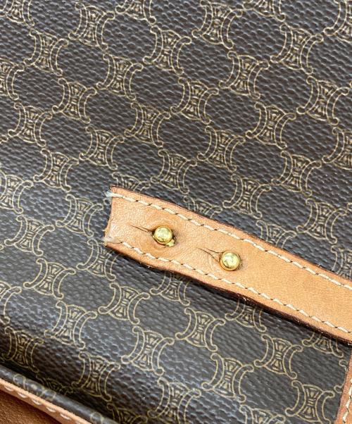 CELINE（セリーヌ）CELINE (セリーヌ) マガタム柄ショルダーバッグ ブラウンの古着・服飾アイテム