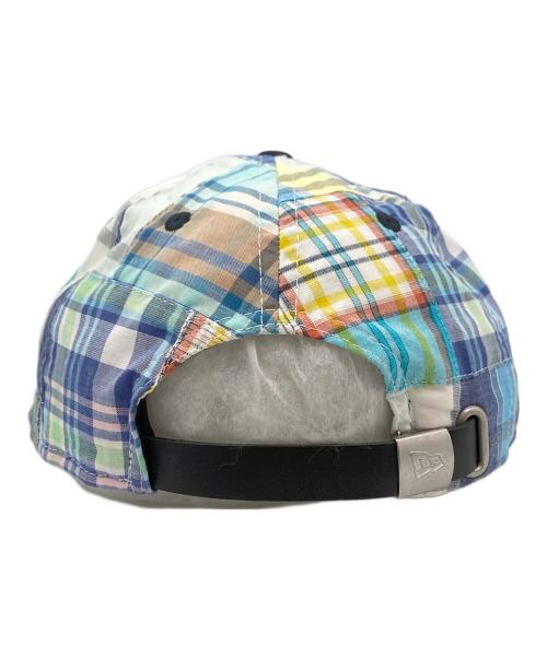 New Era（ニューエラ）New Era (ニューエラ) パッチワークベースボールキャップ ブルーの古着・服飾アイテム