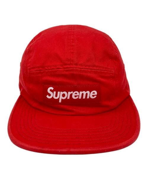 SUPREME（シュプリーム）Supreme (シュプリーム) JACQUARD LOGOS TWILL CAMP CAP ブラックの古着・服飾アイテム
