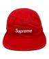 Supreme (シュプリーム) JACQUARD LOGOS TWILL CAMP CAP ブラック：8000円