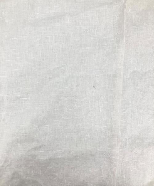 mizuiro-ind（ミズイロインド）mizuiro-ind (ミズイロインド) リネンドルマンスリーブブラウス ホワイト サイズ:記載無しの古着・服飾アイテム