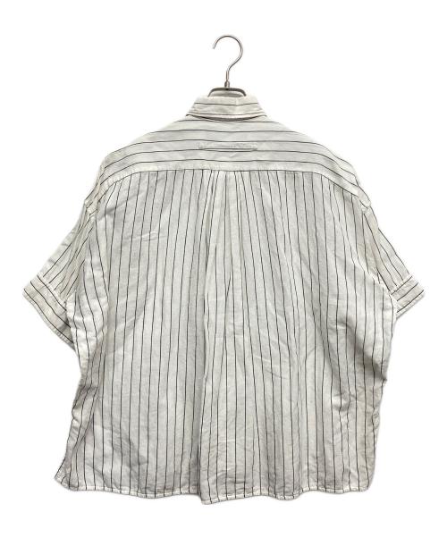 ticca（ティッカ）ticca (ティッカ) リネン混半袖シャツ ホワイト サイズ:Fの古着・服飾アイテム