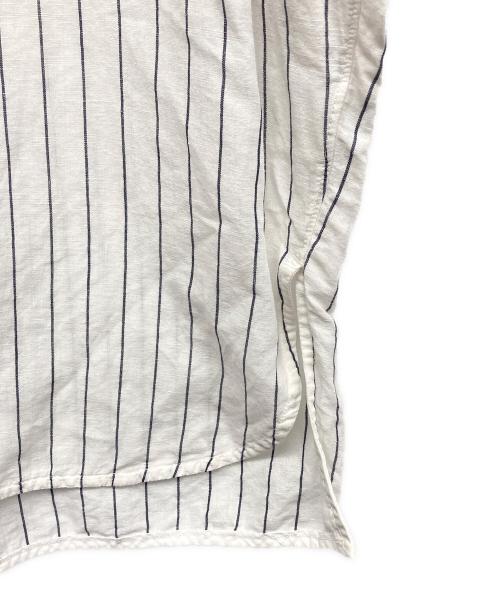 ticca（ティッカ）ticca (ティッカ) リネン混半袖シャツ ホワイト サイズ:Fの古着・服飾アイテム