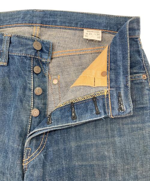 SUGAR CANE（シュガーケーン）SUGAR CANE (シュガーケーン) 本藍染めデニムパンツ インディゴ サイズ:W31　L34の古着・服飾アイテム