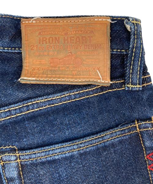 IRON HEART（アイアンハート）IRON HEART (アイアンハート) 濃紺デニムパンツ インディゴ サイズ:W31の古着・服飾アイテム
