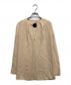 BALENCIAGAバレンシアガ）の古着「長袖ブラウス」｜ベージュ