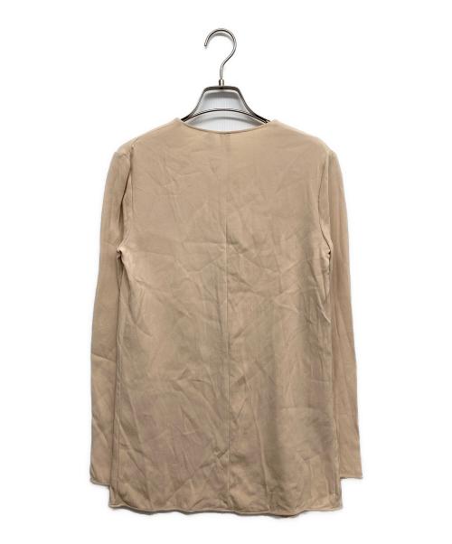 BALENCIAGA（バレンシアガ）BALENCIAGA (バレンシアガ) 長袖ブラウス ベージュ サイズ:UK34の古着・服飾アイテム