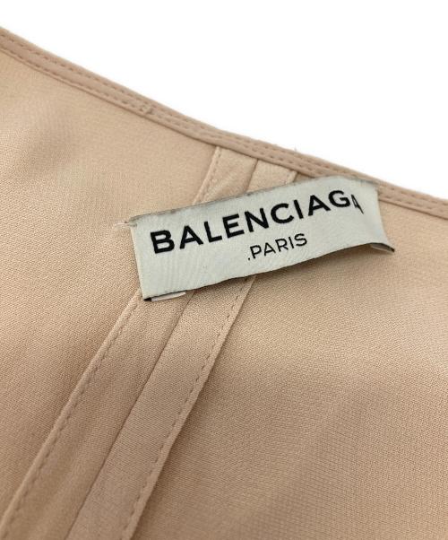 BALENCIAGA（バレンシアガ）BALENCIAGA (バレンシアガ) 長袖ブラウス ベージュ サイズ:UK34の古着・服飾アイテム