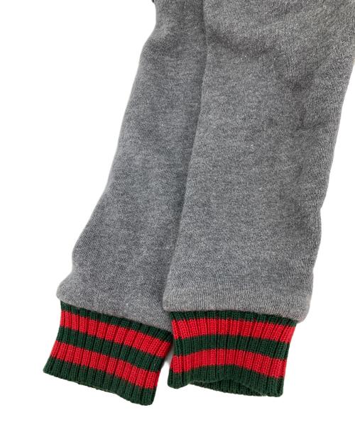 GUCCI（グッチ）GUCCI (グッチ) シェリーラインジップパーカー グレー サイズ:18/24の古着・服飾アイテム