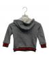 GUCCI (グッチ) シェリーラインジップパーカー グレー サイズ:18/24：4500円