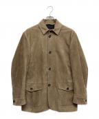 CESARE ATTOLINIチェザレ・アットリーニ）の古着「レザージャケット」｜ブラウン