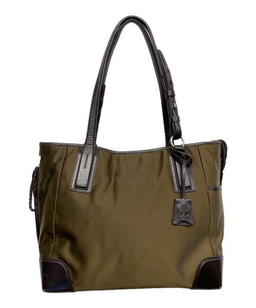 PID（ピーアイディー）pid (ピーアイディー) トートバッグ グリーンの古着・服飾アイテム