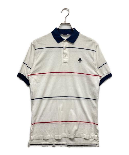 BROOKS BROTHERS（ブルックスブラザーズ）BROOKS BROTHERS (ブルックスブラザーズ) 半袖ポロシャツ ホワイト サイズ:Sの古着・服飾アイテム