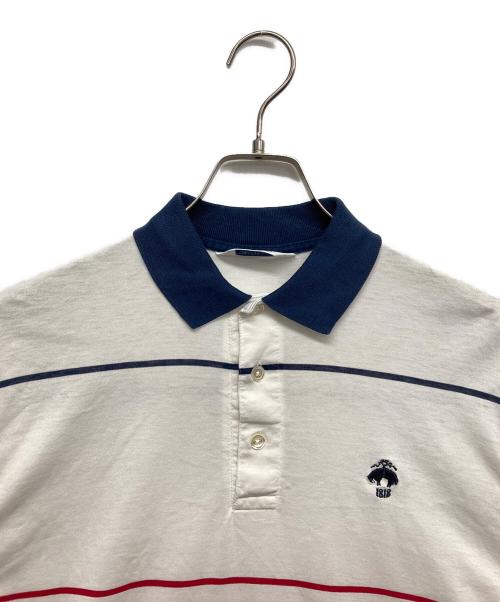 BROOKS BROTHERS（ブルックスブラザーズ）BROOKS BROTHERS (ブルックスブラザーズ) 半袖ポロシャツ ホワイト サイズ:Sの古着・服飾アイテム