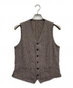 LARDINIラルディーニ）の古着「ウール混ベスト」｜ブラウン