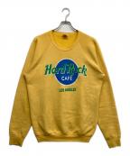 FRUIT OF THE LOOMフルーツオブザルーム）の古着「プリントスウェット」｜イエロー