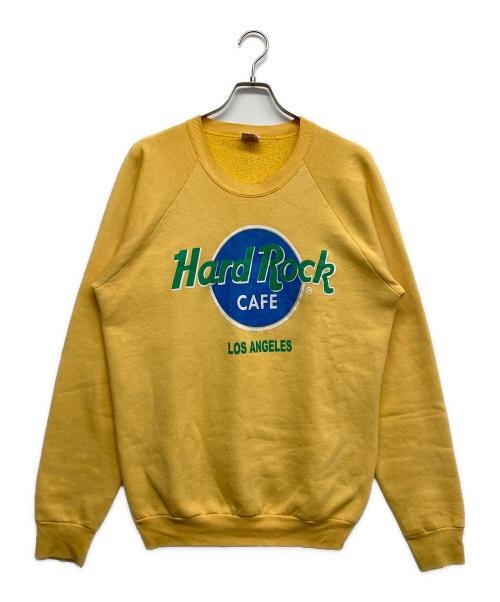 FRUIT OF THE LOOM（フルーツオブザルーム）FRUIT OF THE LOOM (フルーツオブザルーム) プリントスウェット イエロー サイズ:XLの古着・服飾アイテム