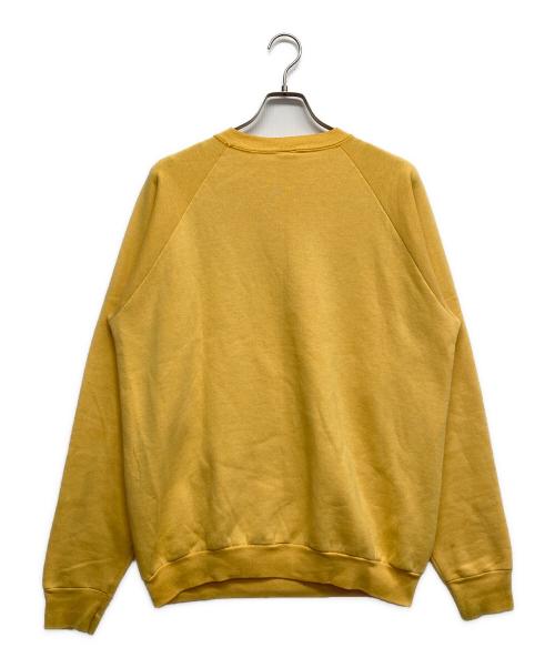 FRUIT OF THE LOOM（フルーツオブザルーム）FRUIT OF THE LOOM (フルーツオブザルーム) プリントスウェット イエロー サイズ:XLの古着・服飾アイテム