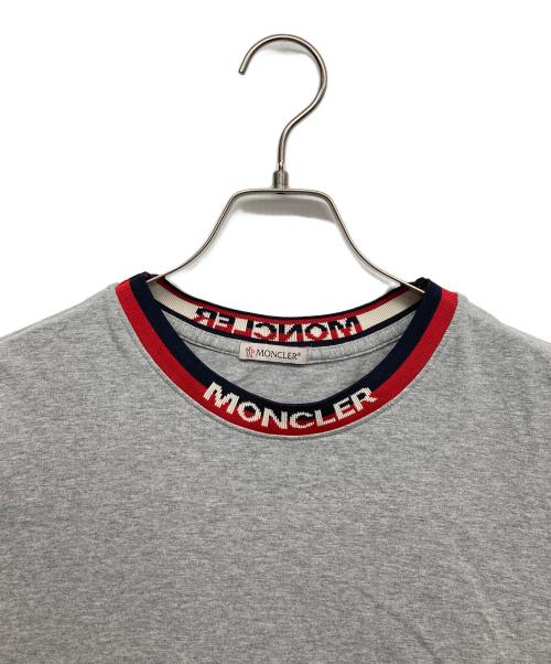MONCLER（モンクレール）MONCLER (モンクレール) MAGLIA T-SHIRT グレー サイズ:Lの古着・服飾アイテム