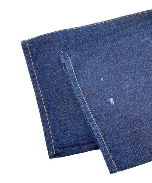 WISHFOREVER（ウィッシュフォーエバー）wishforever (ウィッシュフォーエバー) ダブルニーデニムパンツ インディゴ サイズ:Lの古着・服飾アイテム
